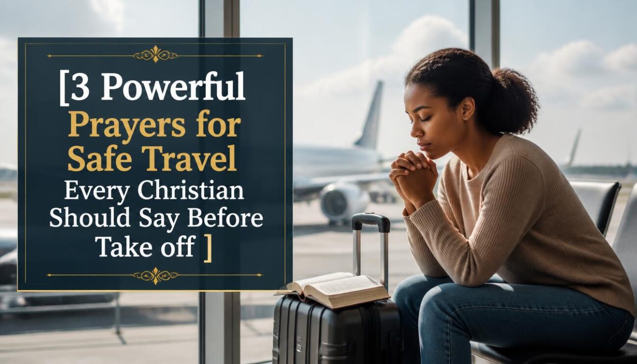 3 Powerful Prayers for Safe Travel Every Christian Should Say Before Take off