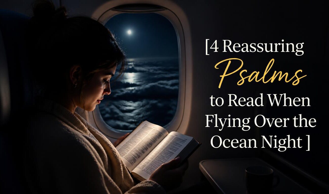 4 Reassuring Psalms to Read When Flying Over the Ocean Night 