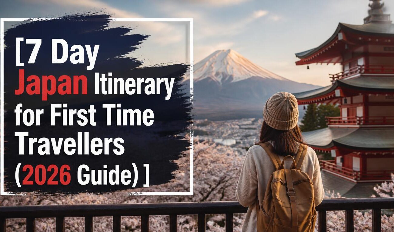 7 Day Japan Itinerary for First Time Travellers (2026 Guide)
