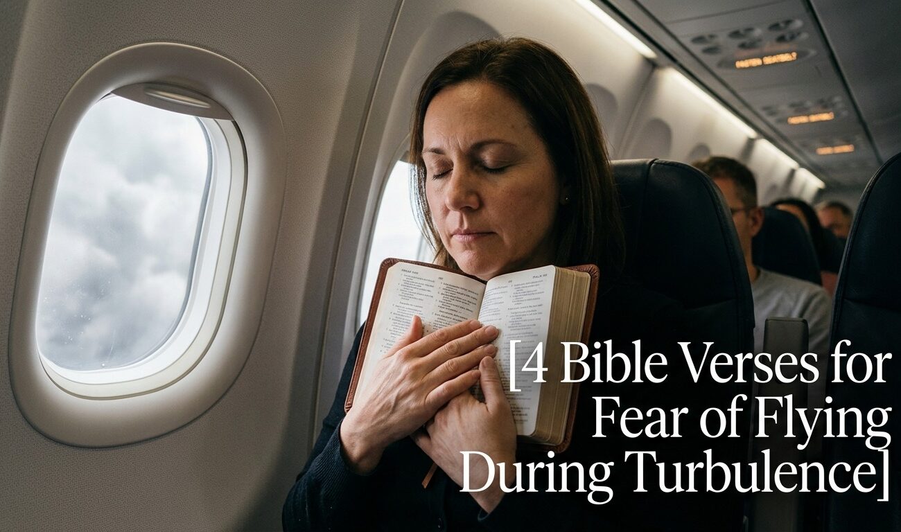 4 Bible Verses for theFear of Flying During Turbulence