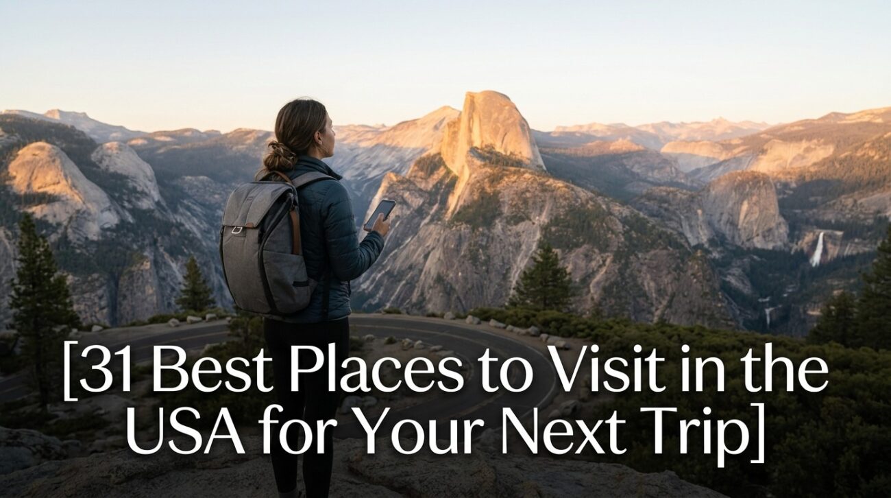 31 Best Places to Visit in the USA for Your Next Trip