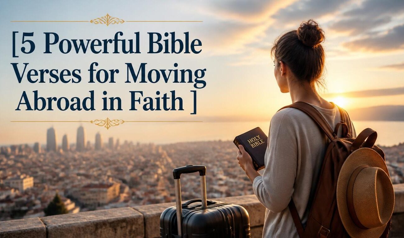 5 Powerful Bible Verses for Moving Abroad in Faith