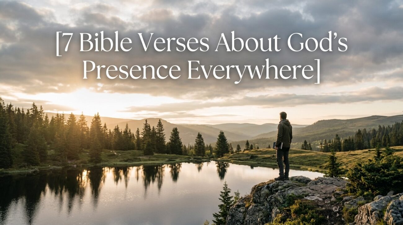 7 Bible Verses About God's Presence Everywhere