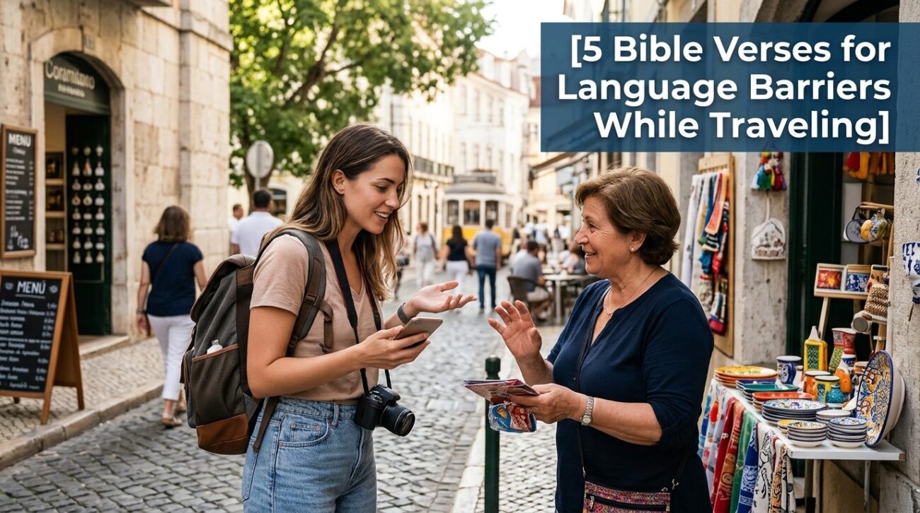 5 Bible Verses for Language Barriers While Traveling