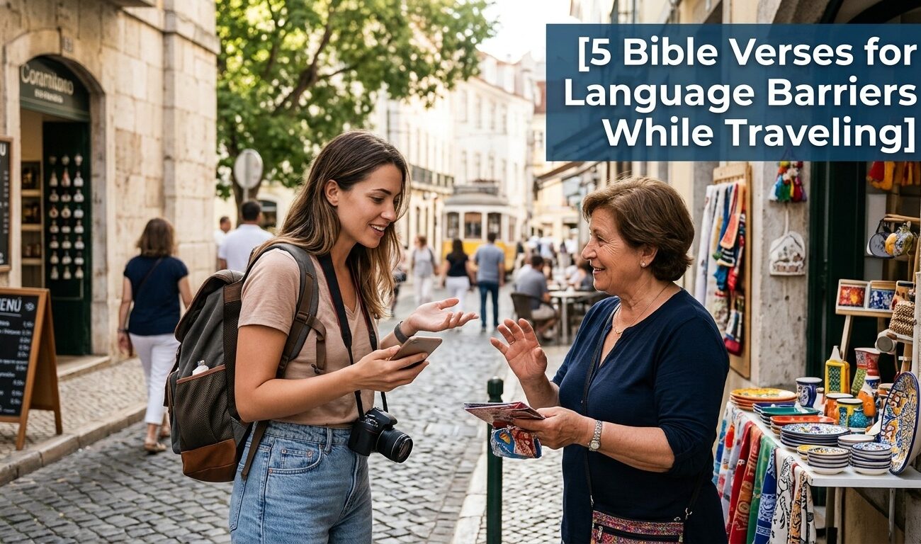 5 Bible Verses for Language Barriers While Traveling