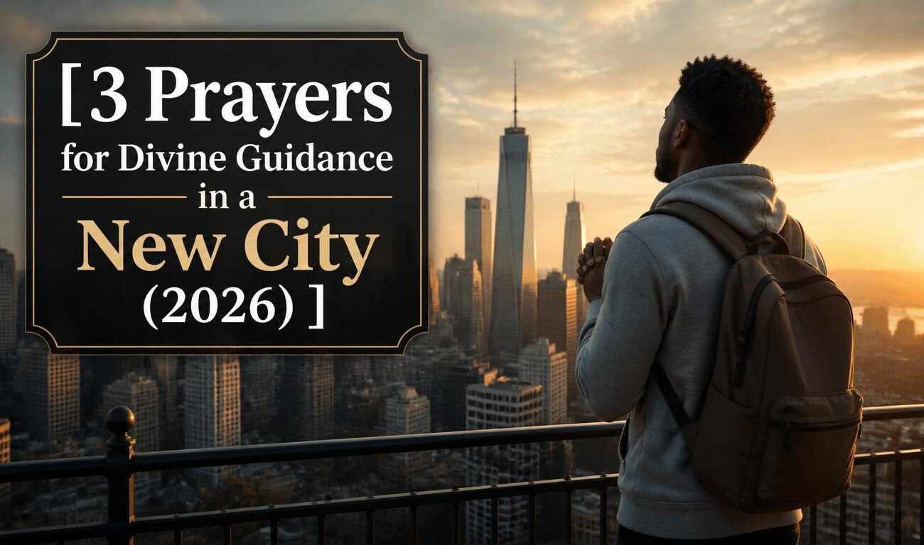 3 Prayers for Divine Guidance in a New City (2026) 