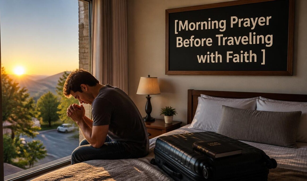 Morning Prayer Before Traveling with Faith