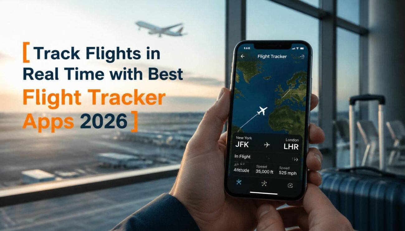 Track Flights in Real Time with Best Flight Tracker Apps 2026