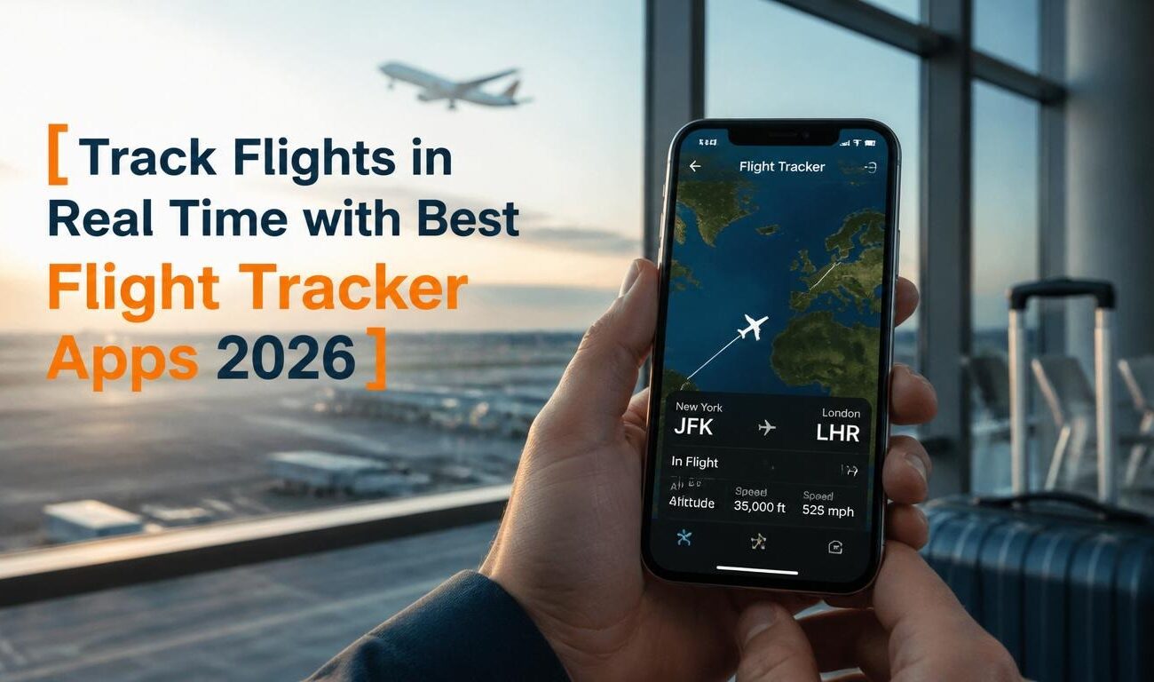 Track Flights in Real Time with Best Flight Tracker Apps 2026