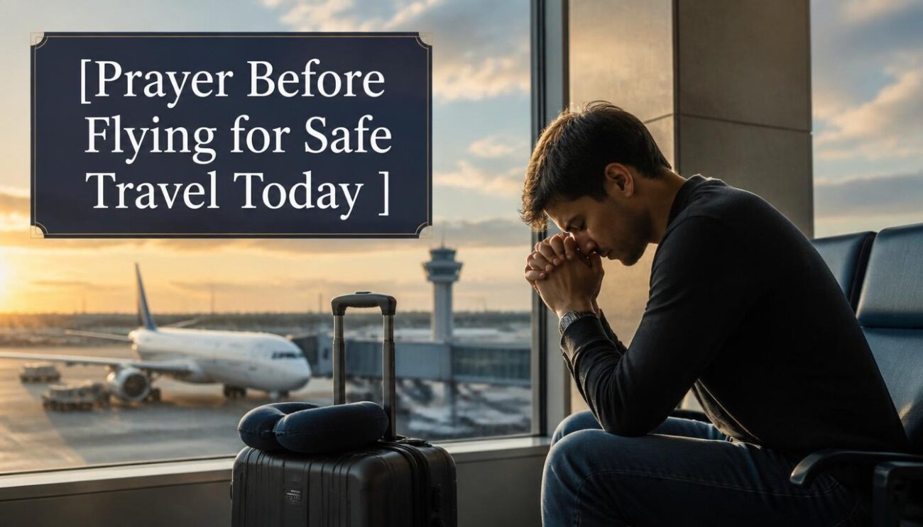 Prayer Before Flying for Safe Travel Today