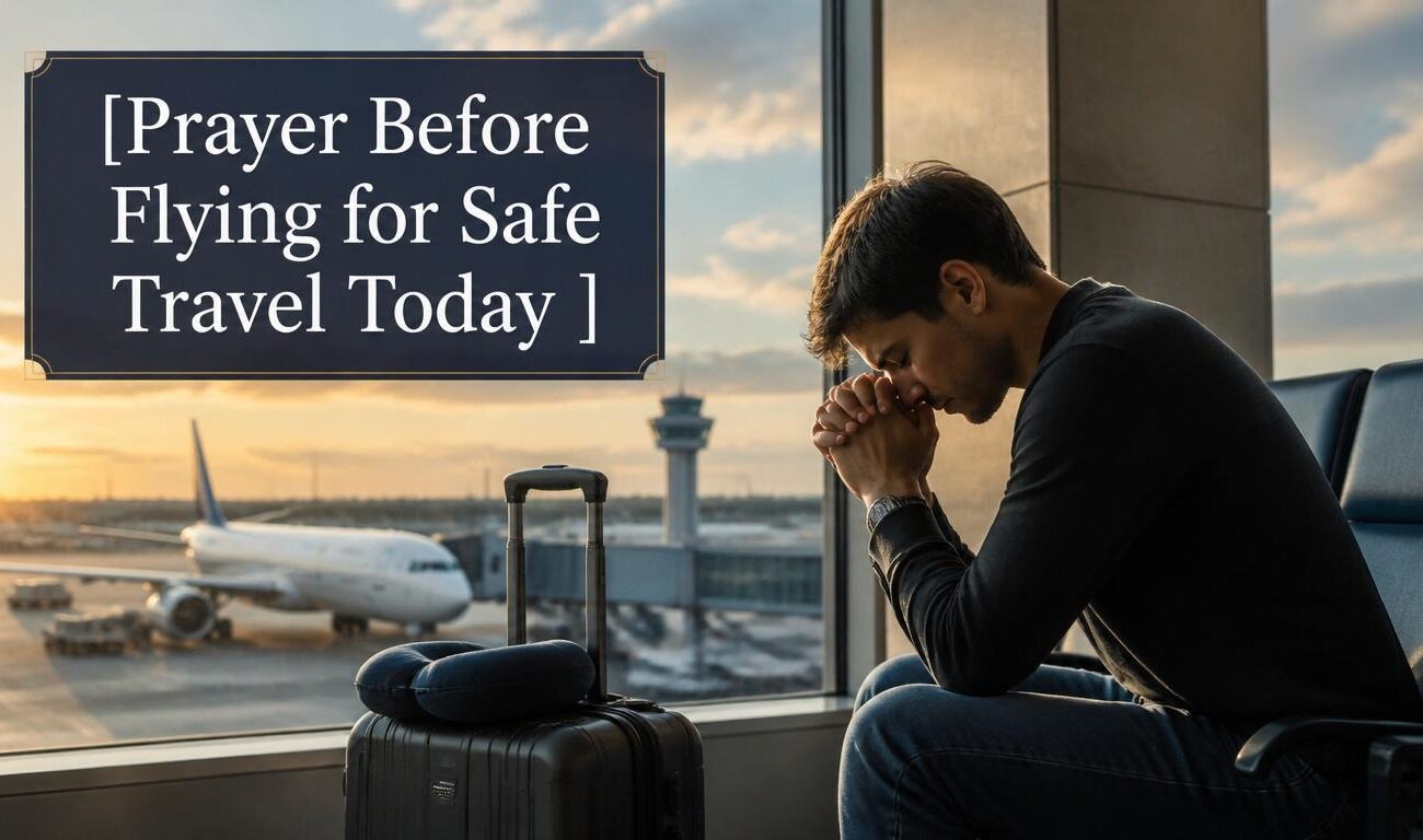 Prayer Before Flying for Safe Travel Today