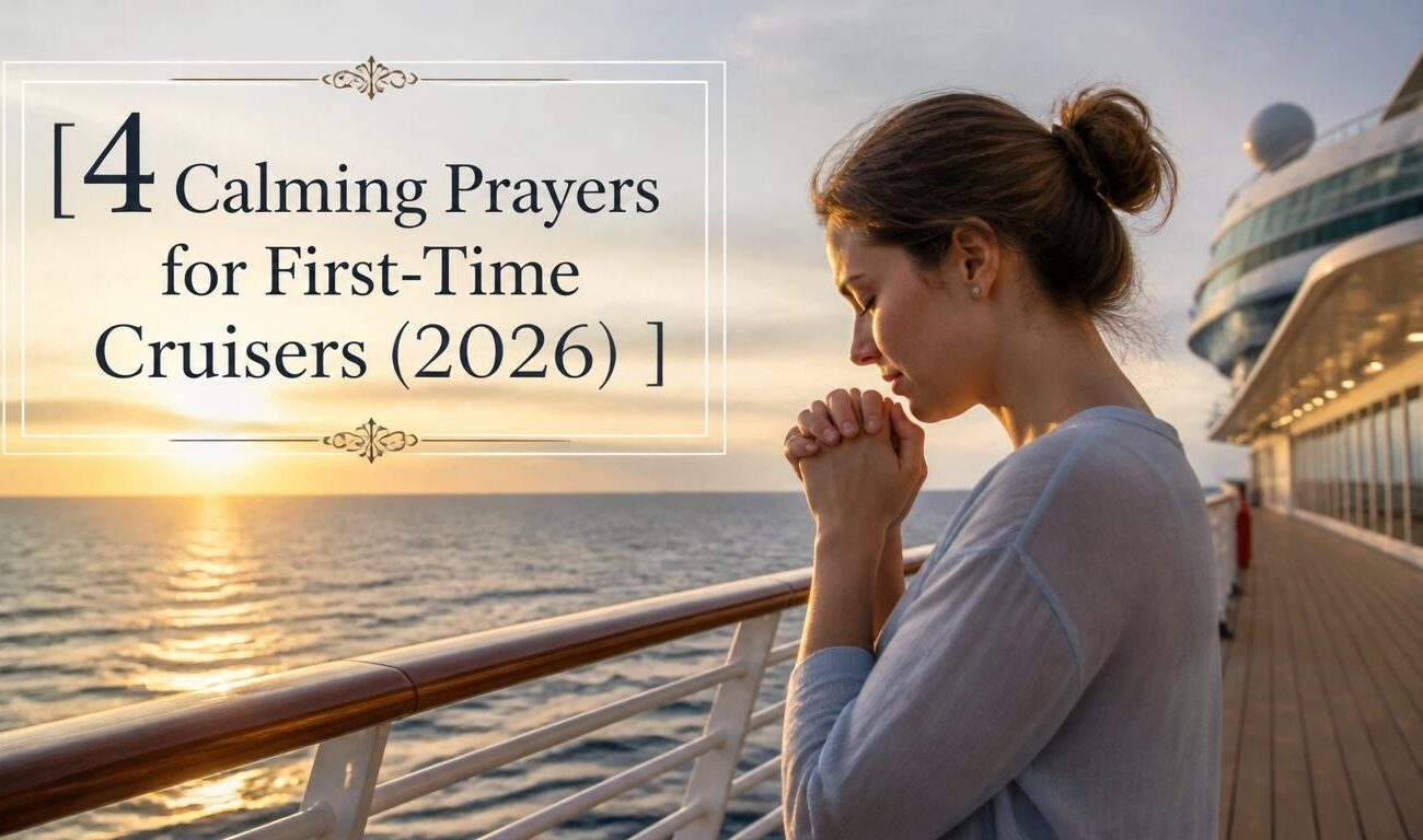 4 Calming Prayers for First-Time Cruisers (2026)