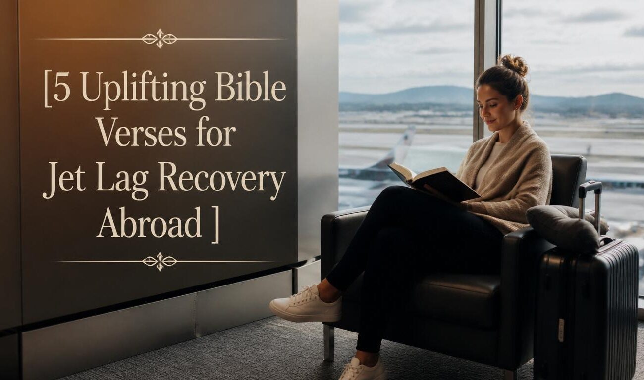 5 Uplifting Bible Verses for Jet Lag Recovery Abroad 