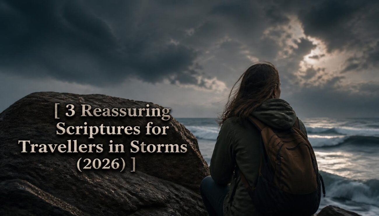 3 Reassuring Scriptures for Travellers in Storms (2026) 