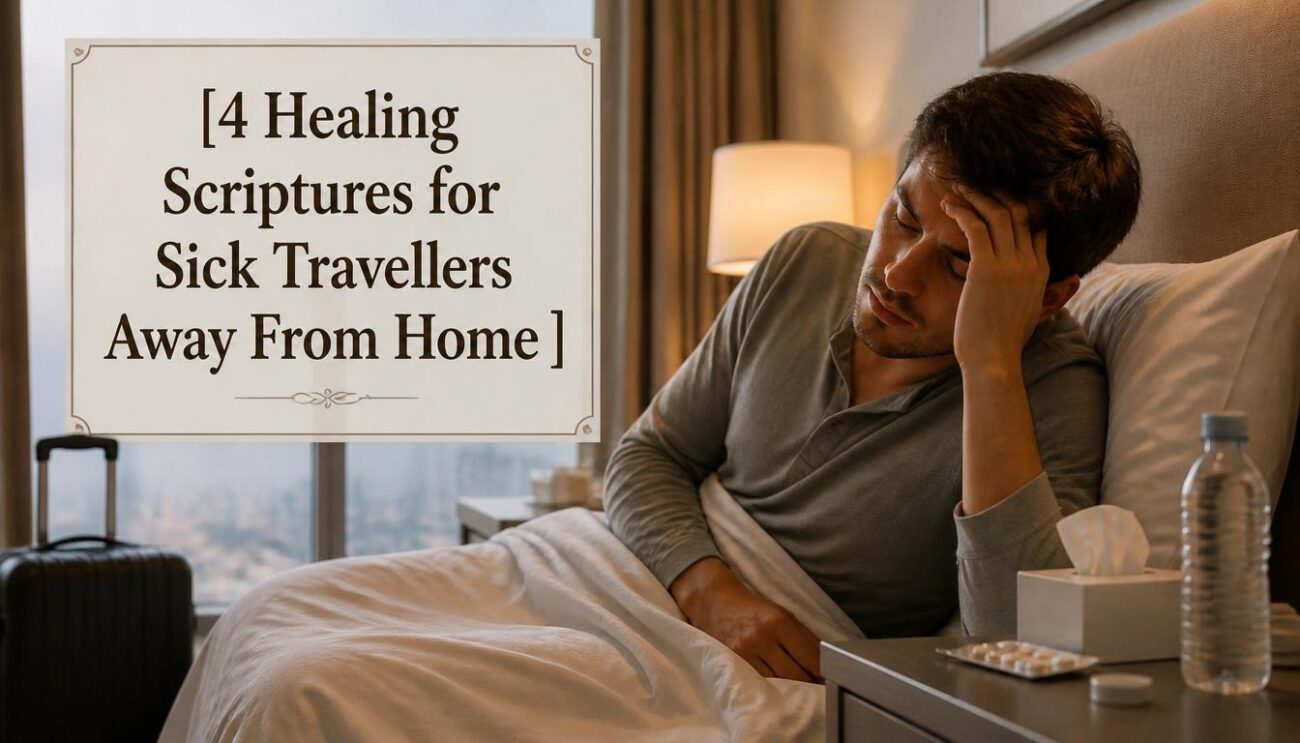 4 Healing Scriptures for Sick Travellers Away From Home 
