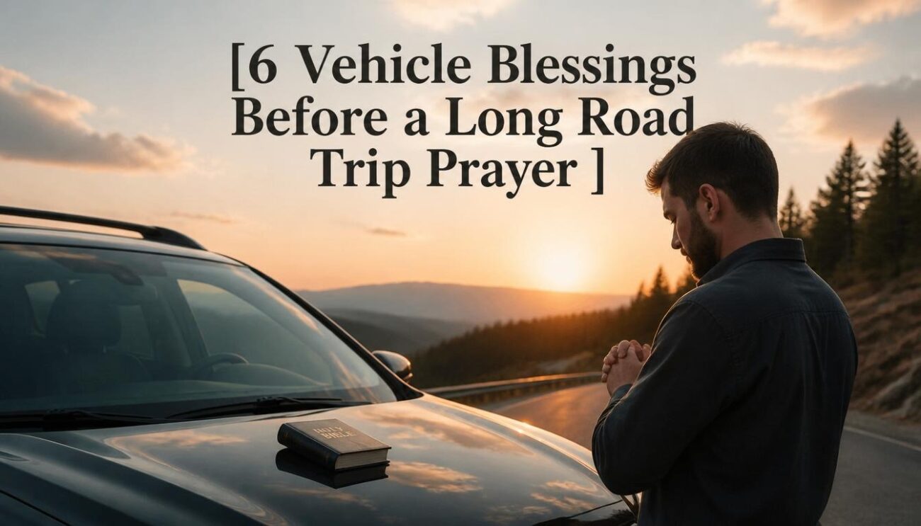 6 Vehicle Blessings Before a Long Road Trip Prayer 