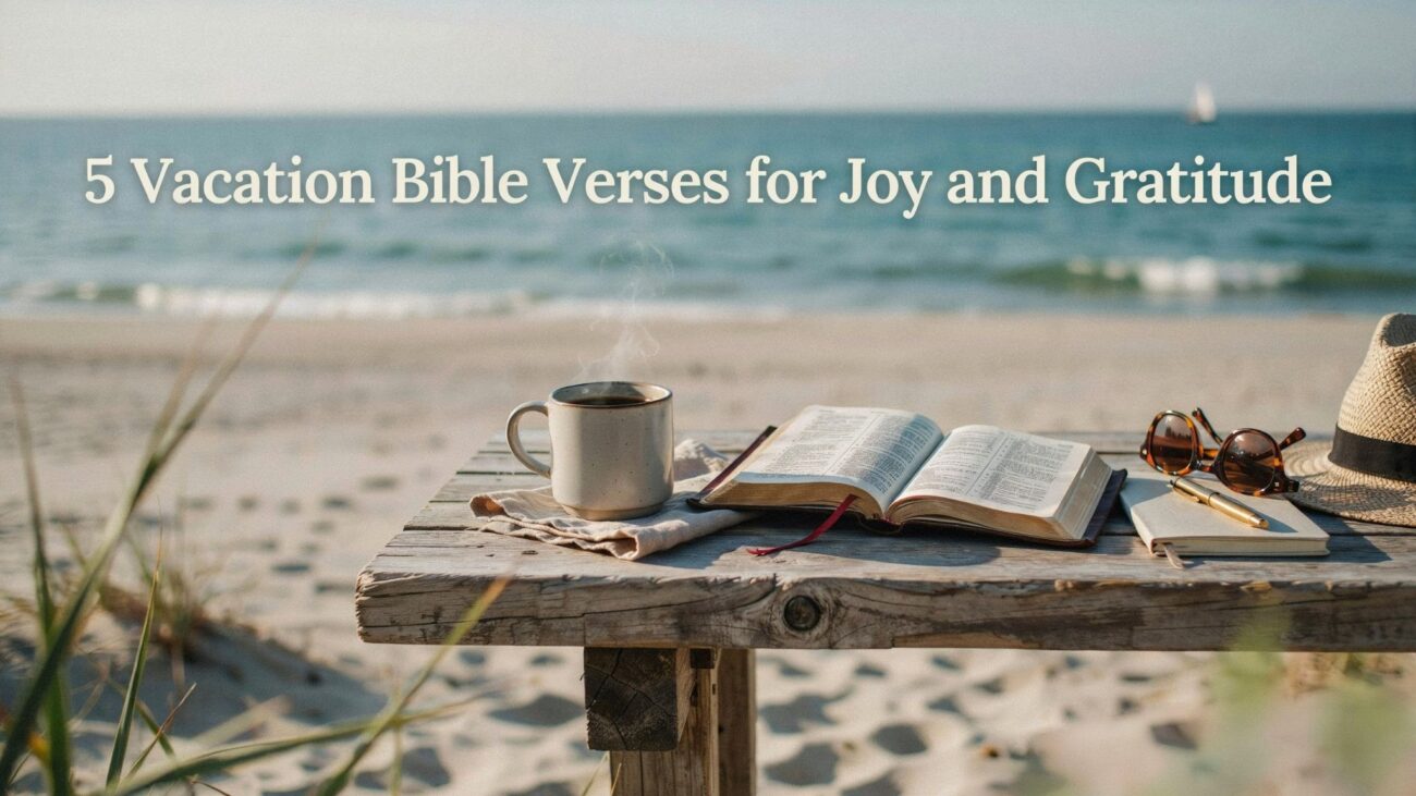 5 Vacation Bible Verses for Joy and Gratitude 