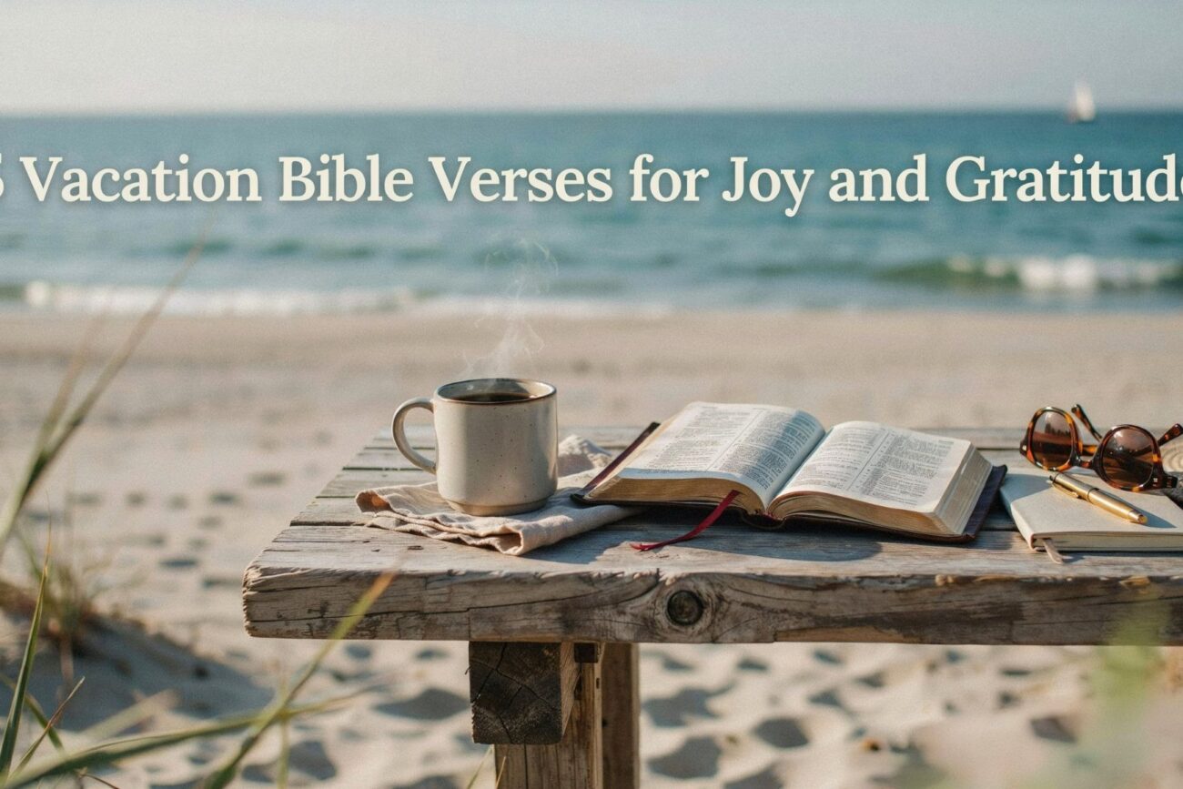 5 Vacation Bible Verses for Joy and Gratitude 