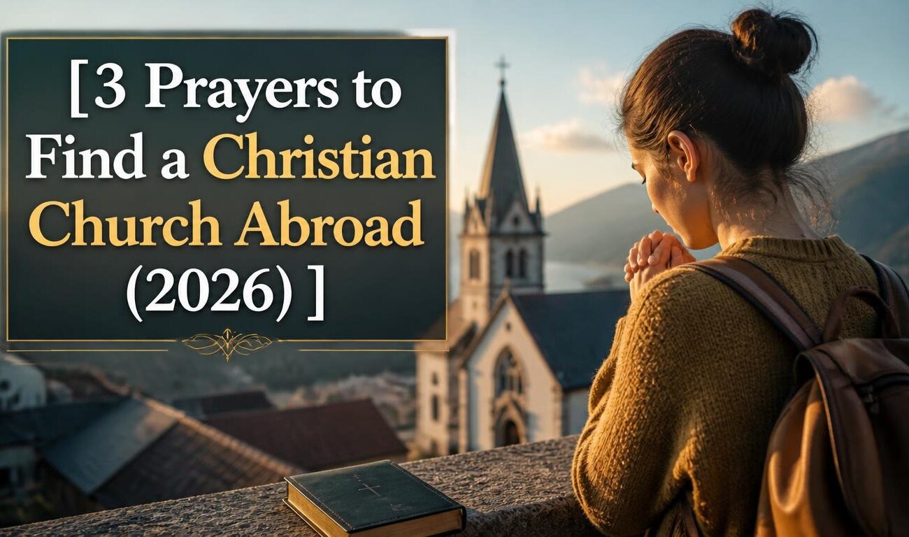 3 Prayers to Find a Christian Church Abroad (2026) 