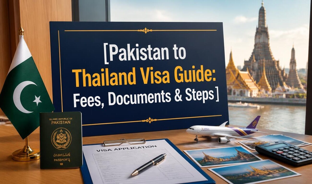 Pakistan to Thailand Visa Guide: Fees, Documents & Steps