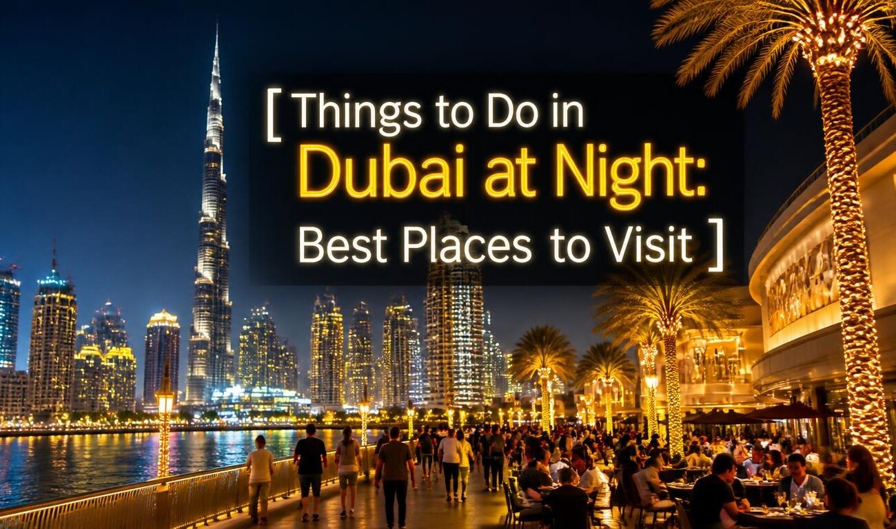Things to Do in Dubai at Night: Best Places to Visit