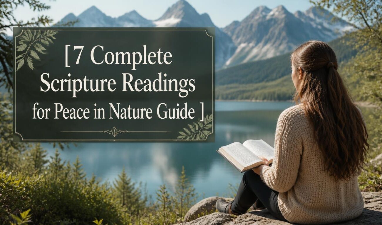 7 Complete Scripture Readings for Peace in Nature Guide 