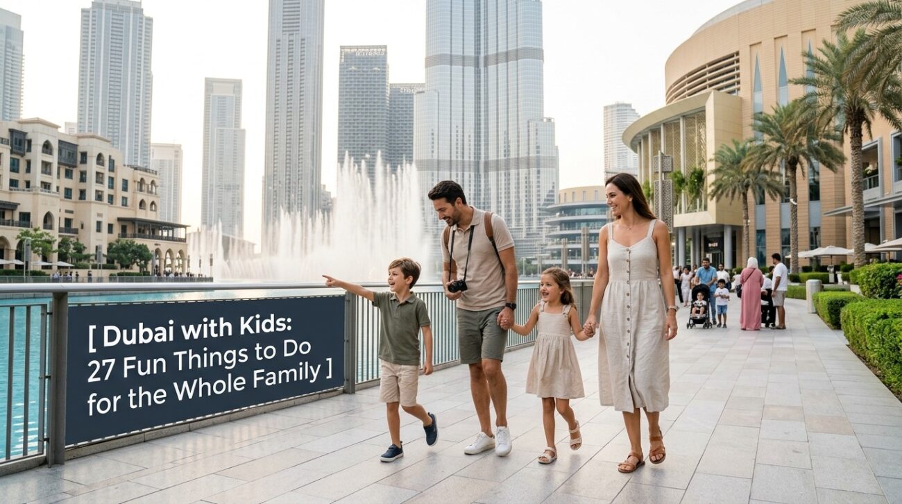 Dubai with Kids: 27 Fun Things to Do for the Whole Family