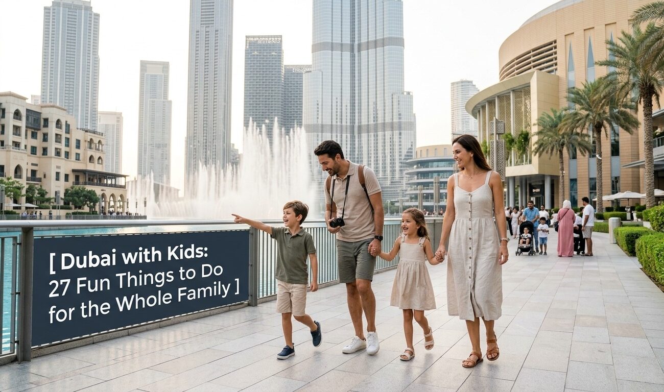 Dubai with Kids: 27 Fun Things to Do for the Whole Family
