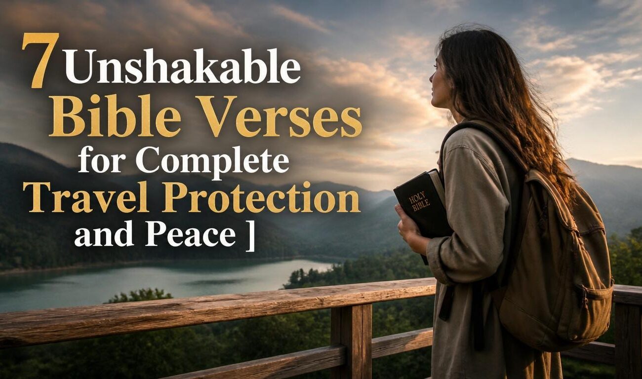 7 Unshakable Bible Verses for Complete Travel Protection and Peace