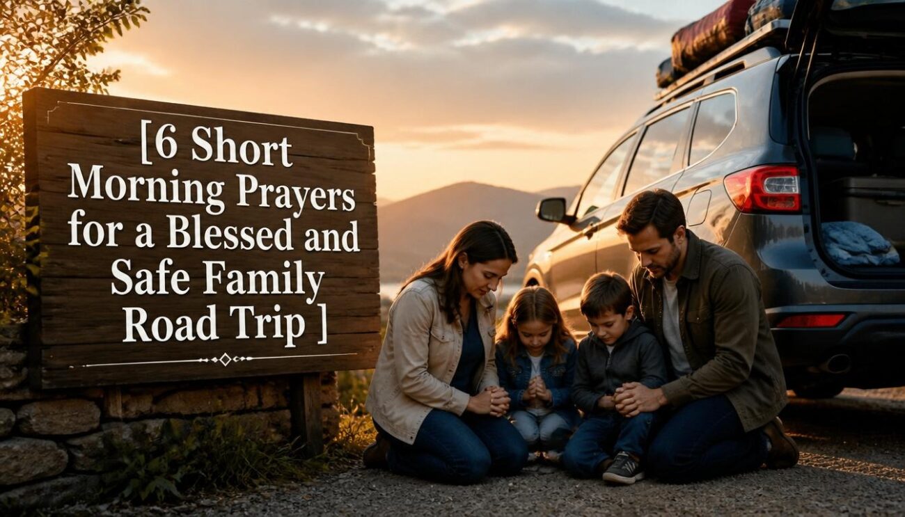 6 Short Morning Prayers for a Blessed and Safe Family Road Trip