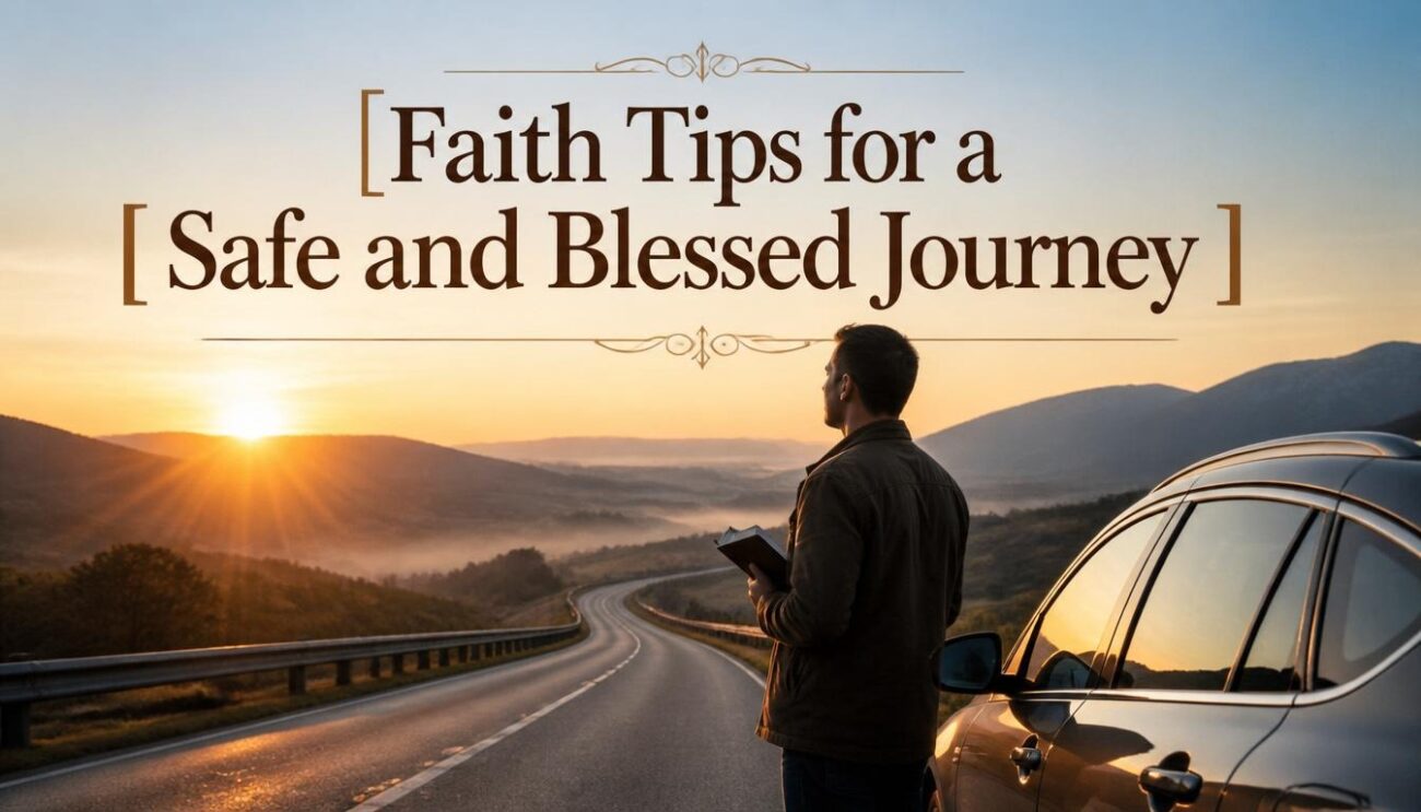Faith Tips for a Safe and Blessed Journey