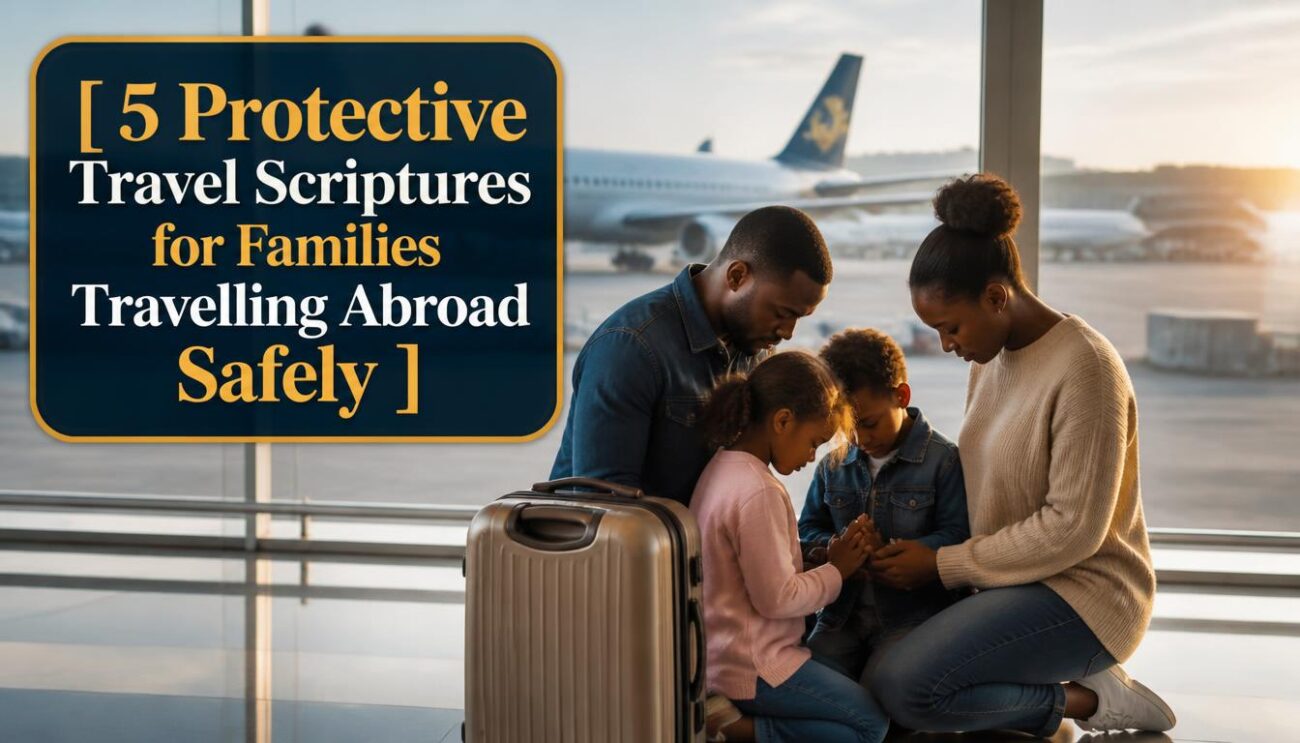 5 Protective Travel Scriptures for Families Travelling Abroad Safely 