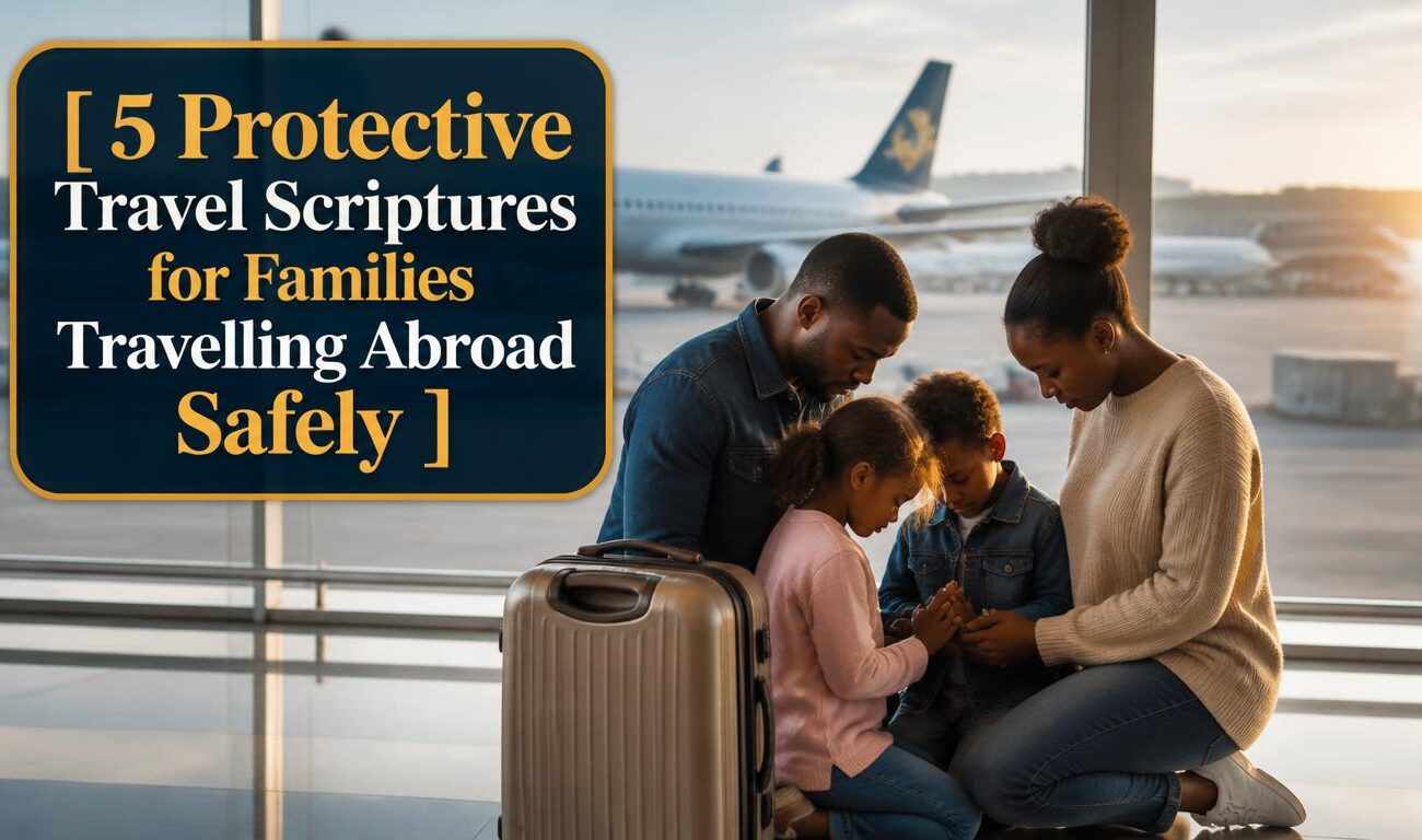 5 Protective Travel Scriptures for Families Travelling Abroad Safely 
