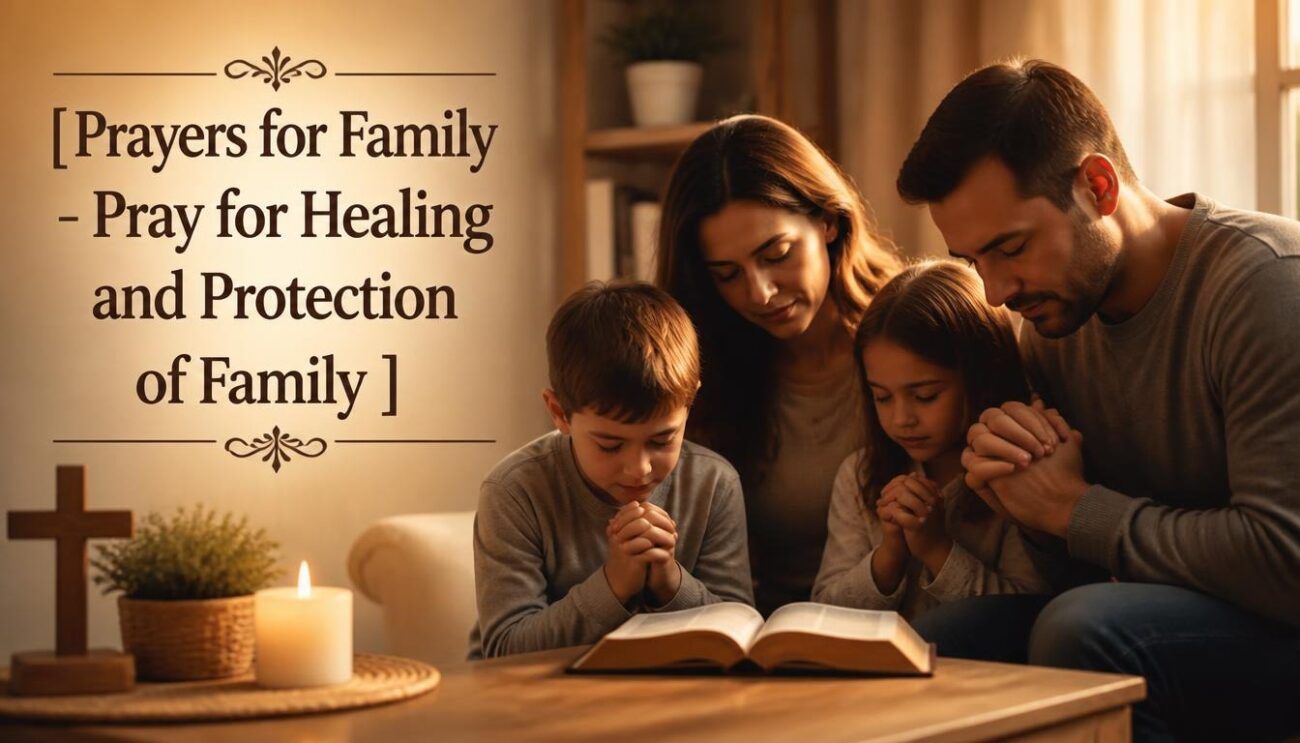 Prayers for Family - Pray for Healing and Protection of Family