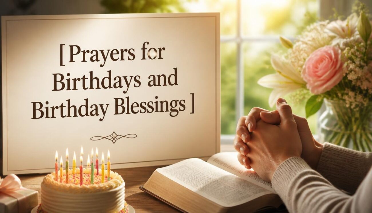 Prayers for Birthdays and Birthday Blessings