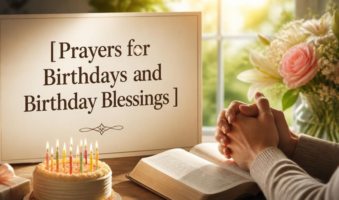 Prayers for Birthdays and Birthday Blessings