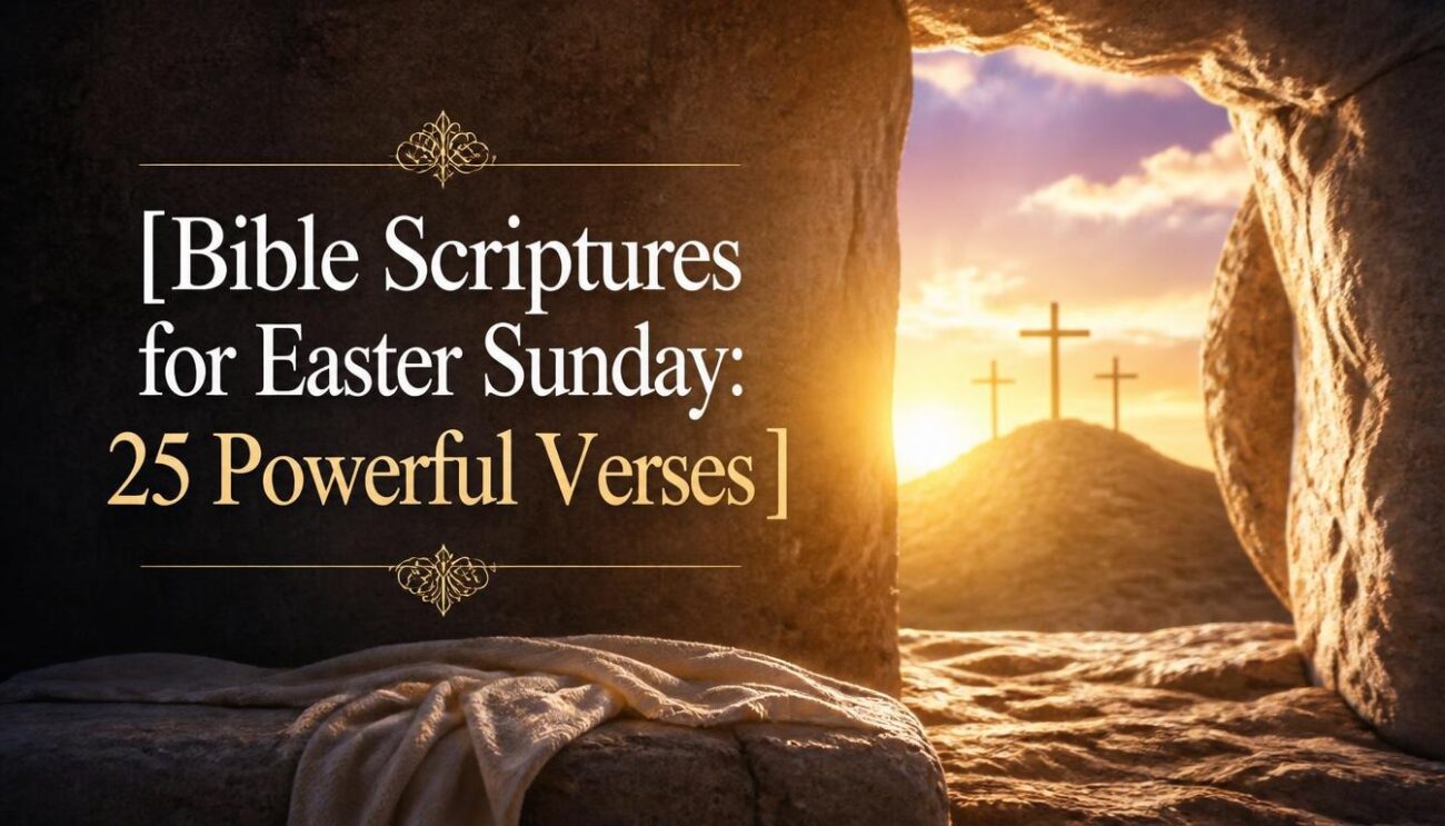 Bible Scriptures for Easter Sunday: 25 Powerful Verses