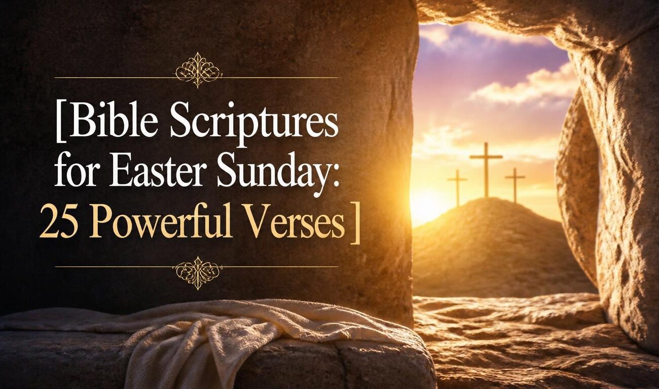 Bible Scriptures for Easter Sunday: 25 Powerful Verses 