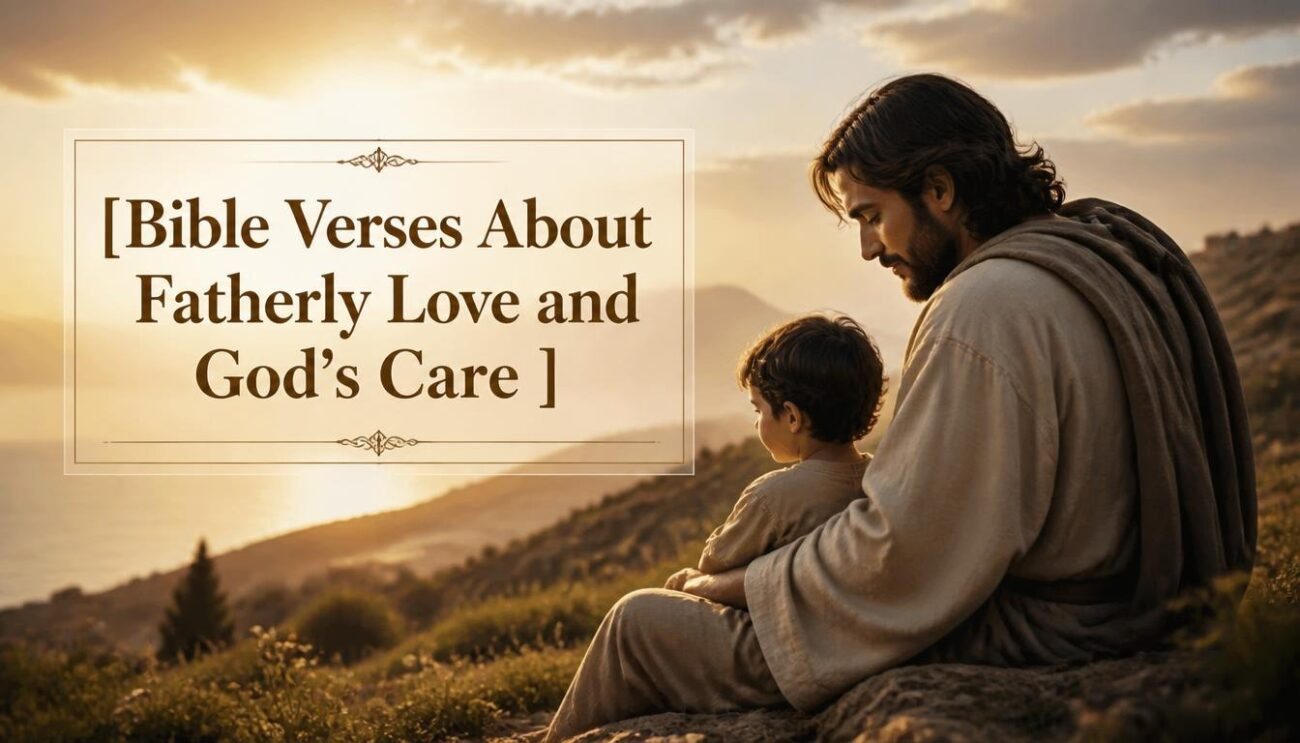 Bible Verses About Fatherly Love and God’s Care 