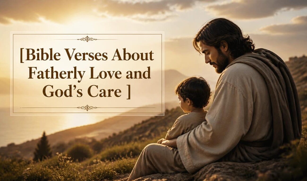 Bible Verses About Fatherly Love and God’s Care 