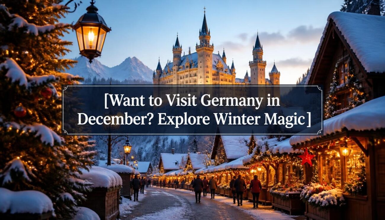 Want to Visit Germany in December? Explore Winter Magic