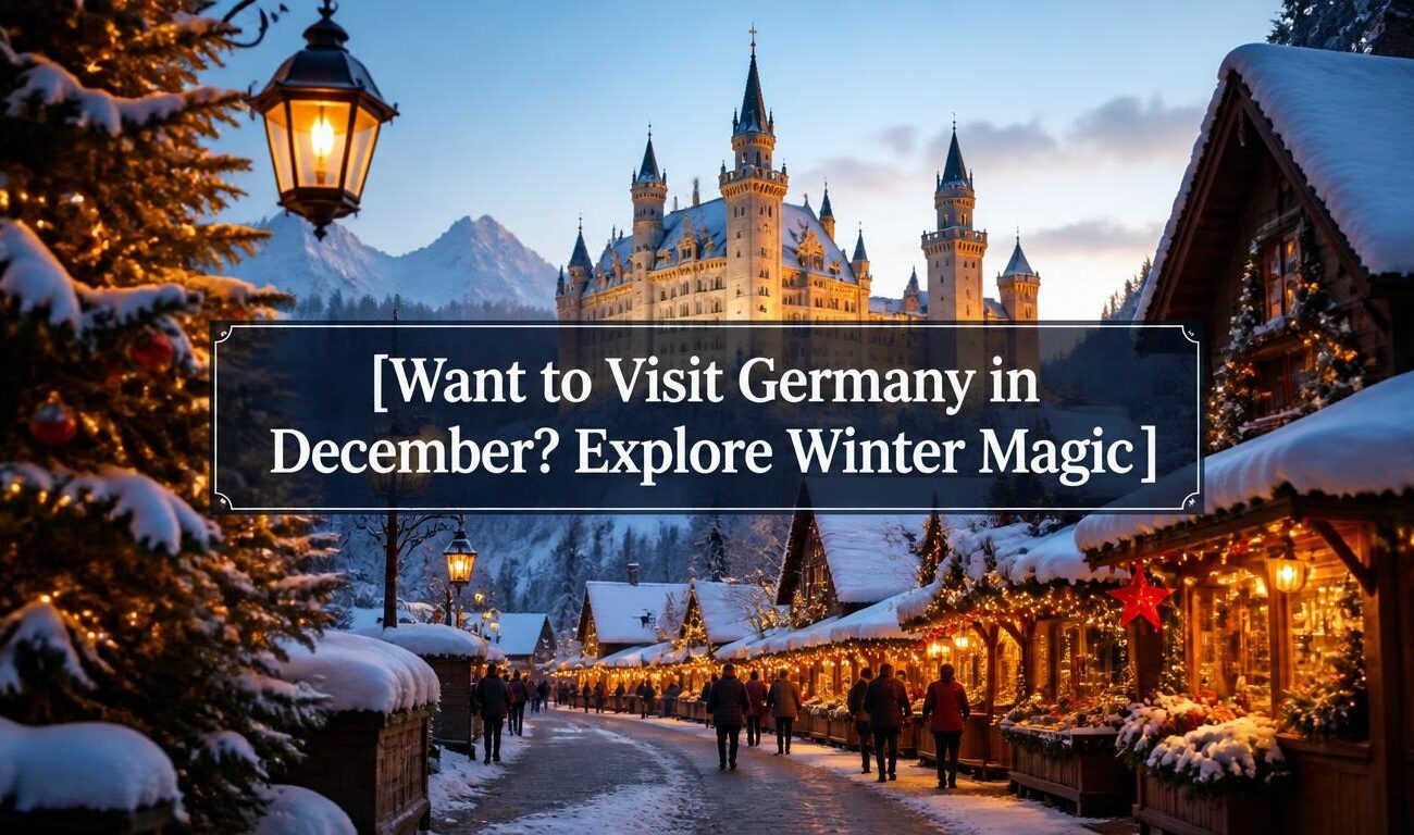 Want to Visit Germany in December? Explore Winter Magic 