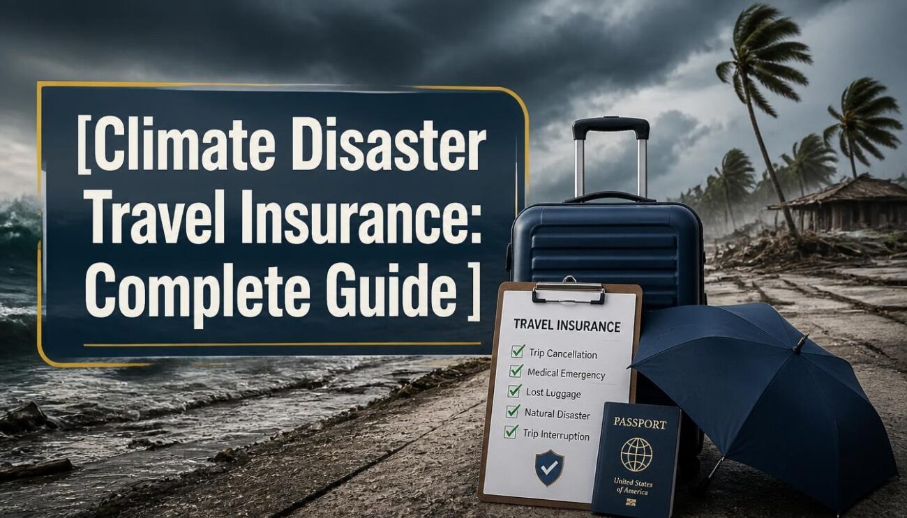 Climate Disaster Travel Insurance: Complete Guide