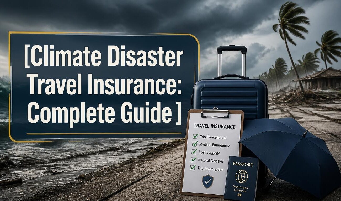 Climate Disaster Travel Insurance: Complete Guide