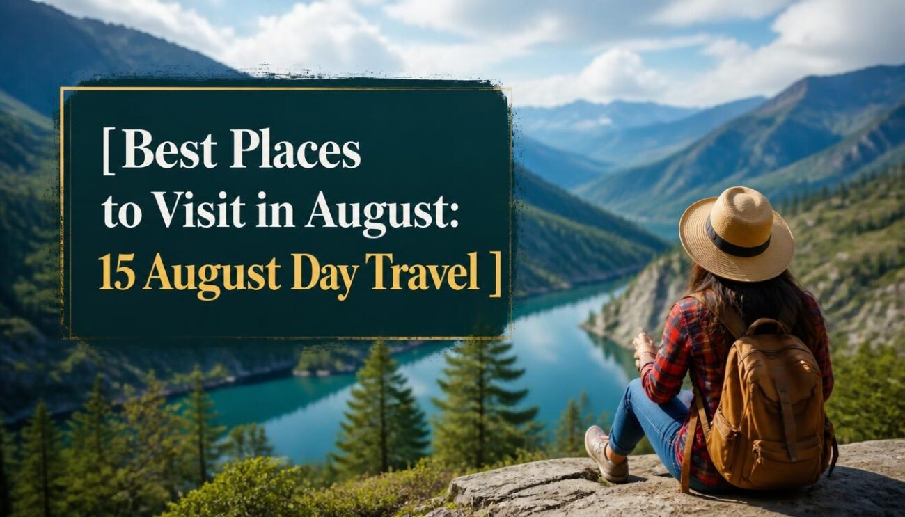 Best Places to Visit in August: 15 August Day Travel