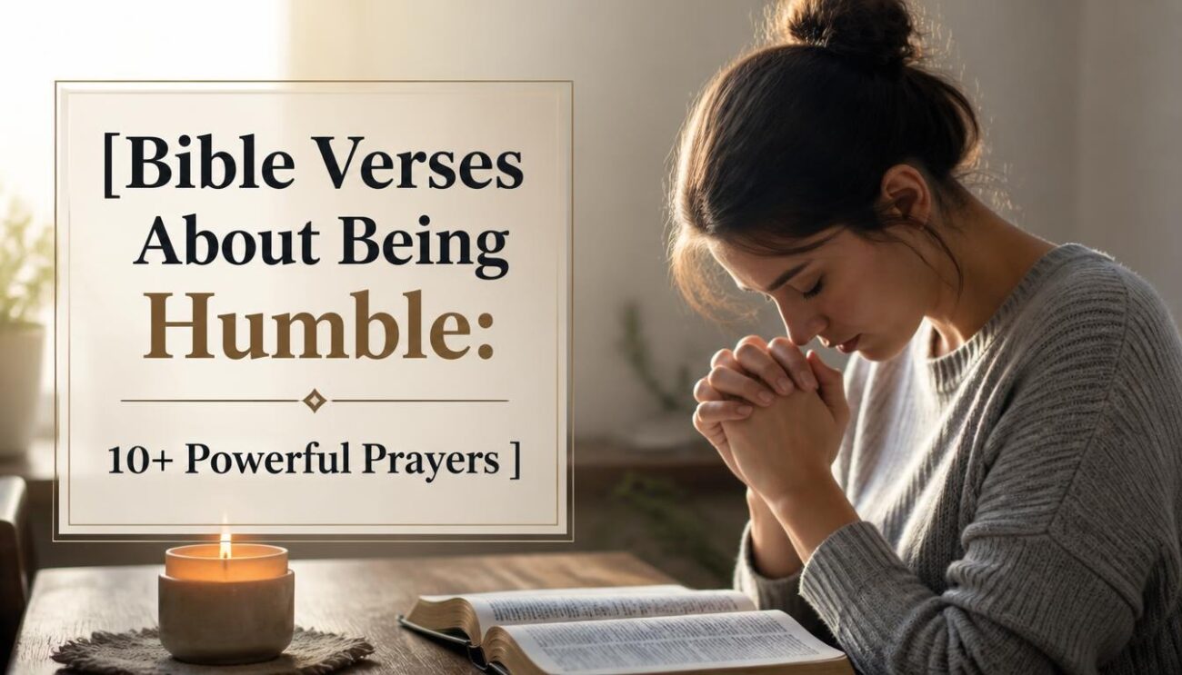 Bible Verses About Being Humble: 10+ Powerful Prayers