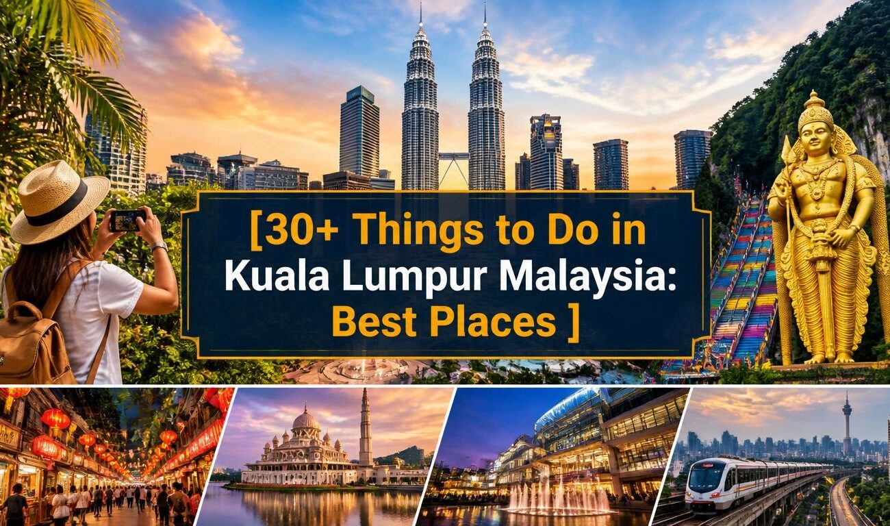 30+ Things to Do in Kuala Lumpur Malaysia: Best Places