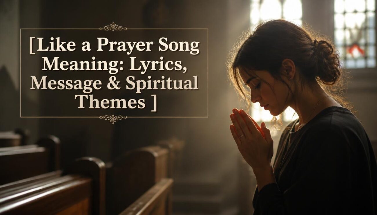 Like a Prayer Song Meaning: Lyrics, Message & Spiritual Themes