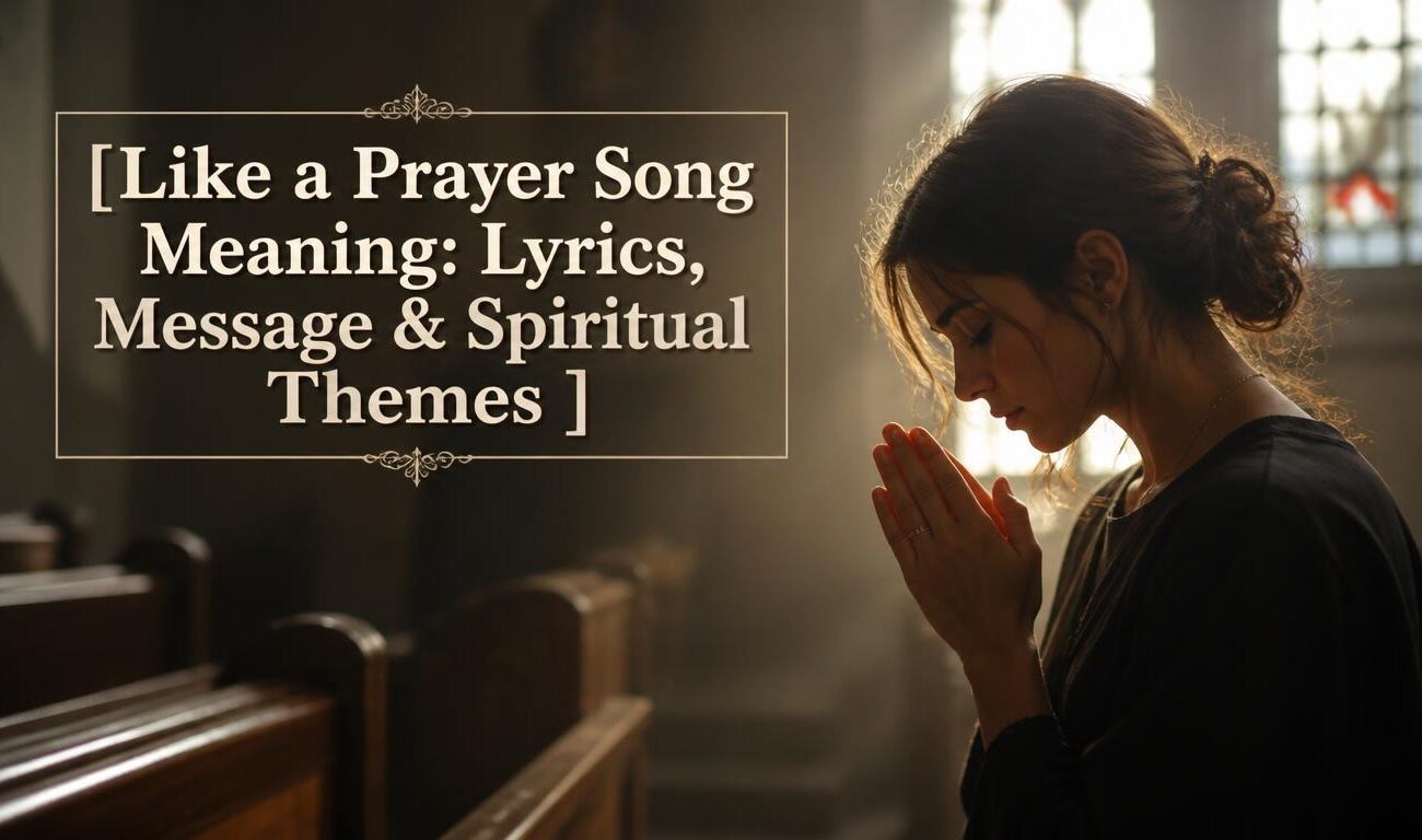 Like a Prayer Song Meaning: Lyrics, Message & Spiritual Themes