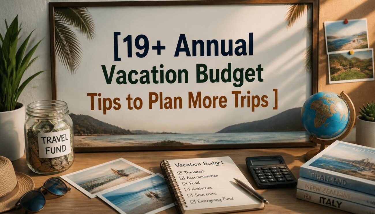 19+ Annual Vacation Budget Tips to Plan More Trips for Less